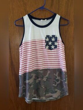 G&E Grace & Emma Tank Top Sz Small